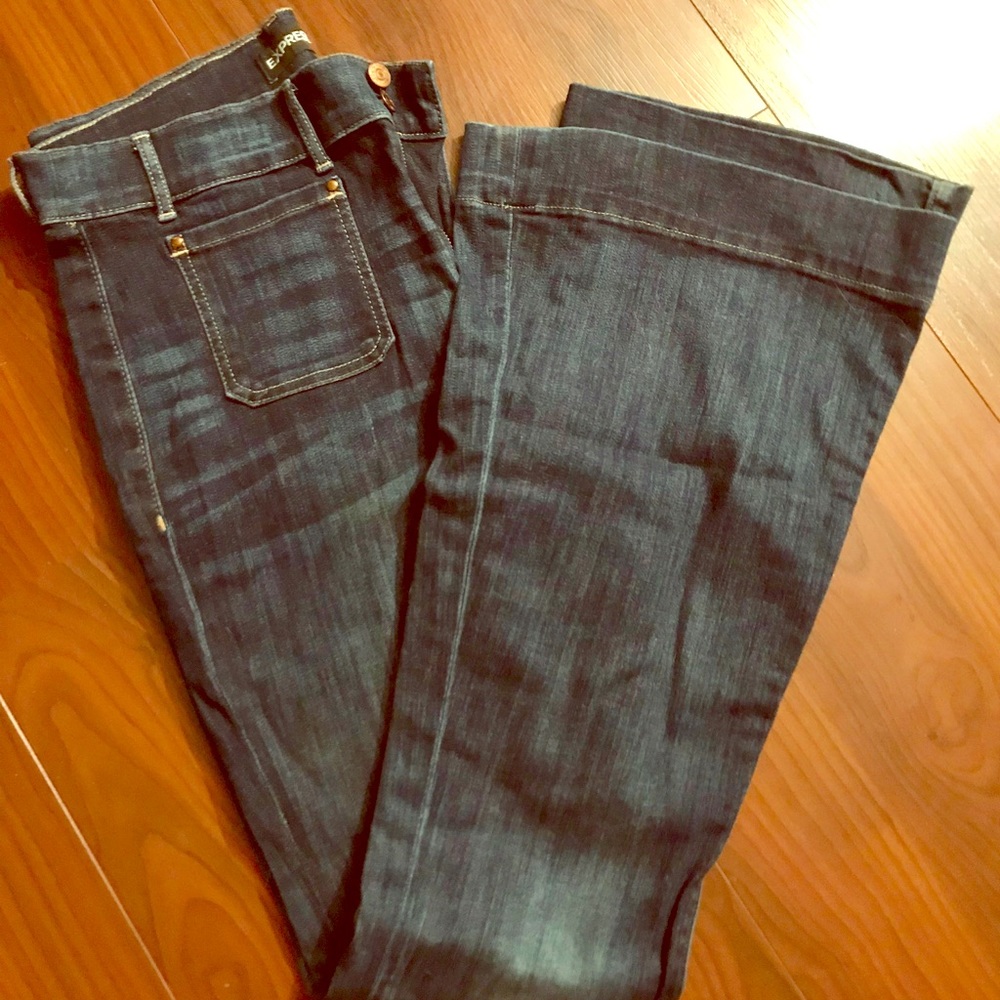 Express flare jeans